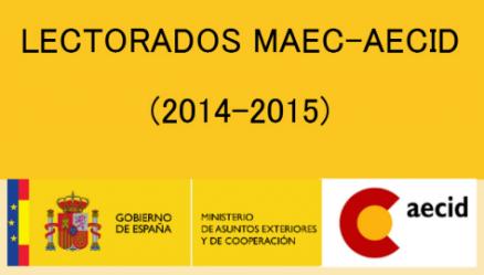 lectorados maec-aecid 2014-15