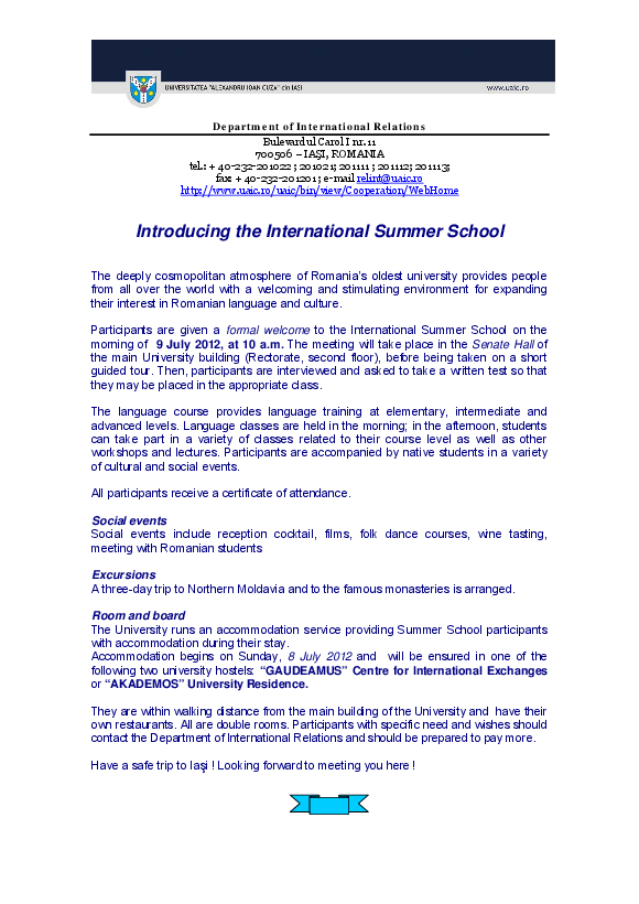 convocatorias-no-gestionadas-por-ori/summer-courses-rumania/introducingtheinternationalsummerschool2012