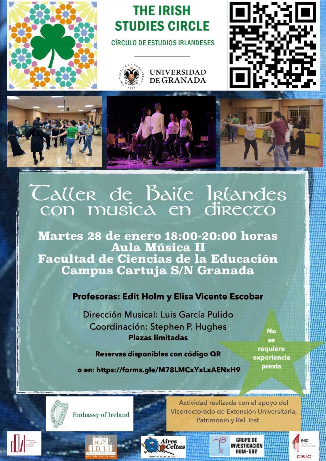 poster taller de baile