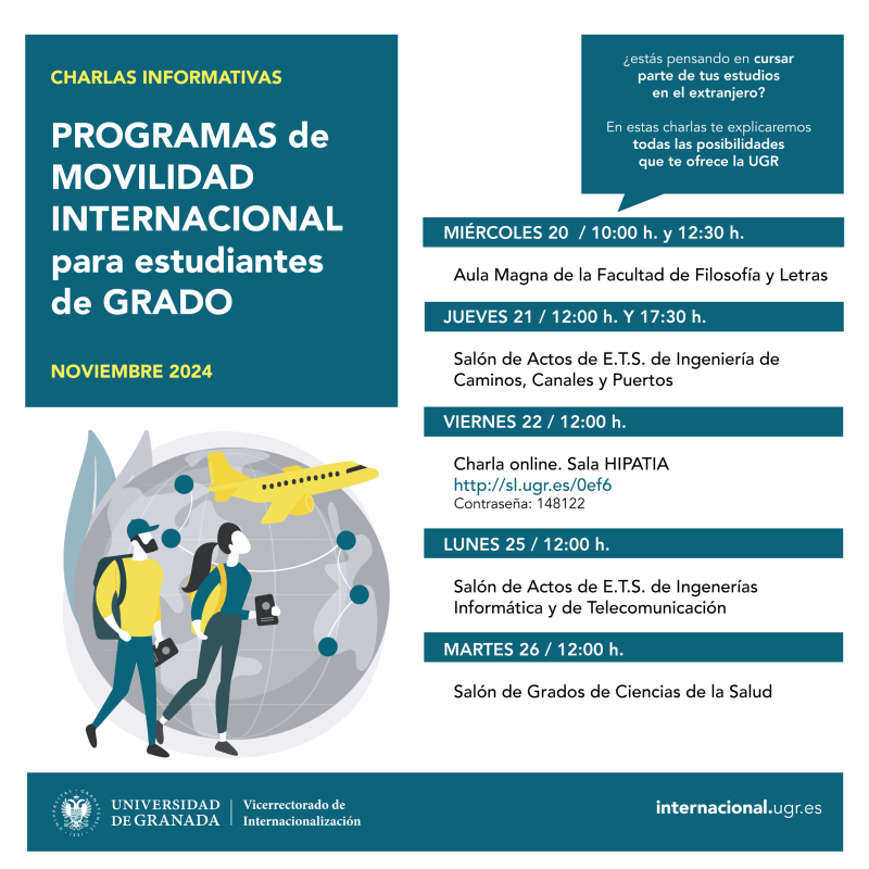 cartel charlas movilidad grado cartel charlas movilidad grado