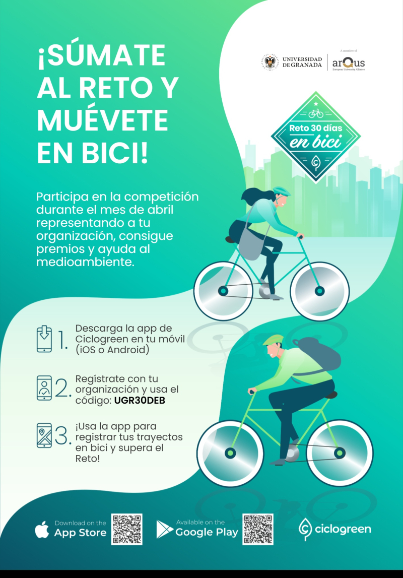 Poster Reto 30 días en bici Poster Reto 30 días en bici