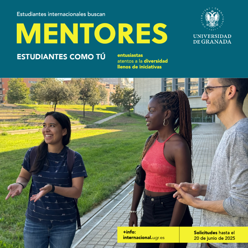 Estudiantes Internacionales buscan mentores Estudiantes de diversas nacionalidades interactuando